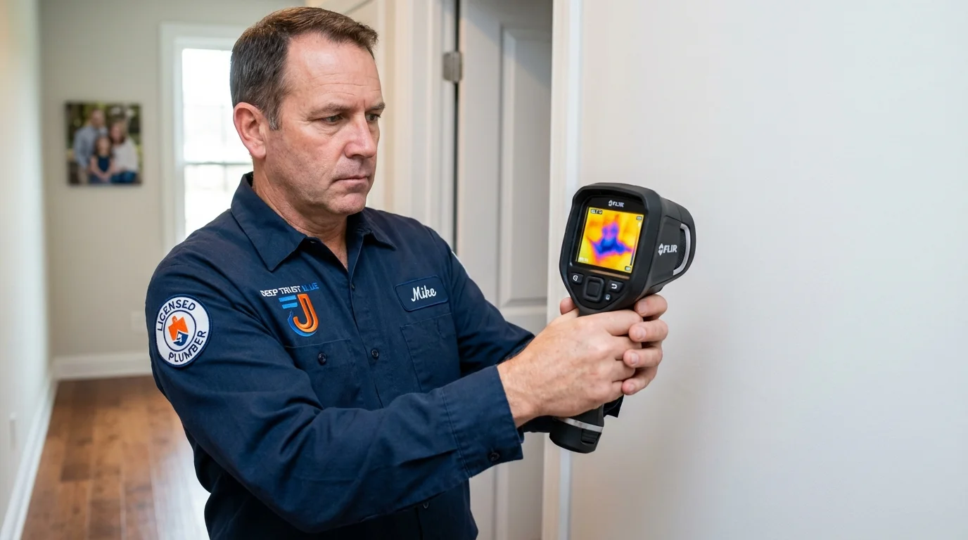 Thermal imaging leak detection by Johns Plumbing LLC in El Sobrante